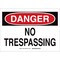 Brady Danger Sign, Polyester, Rectangle, English 95362 - alternate 1